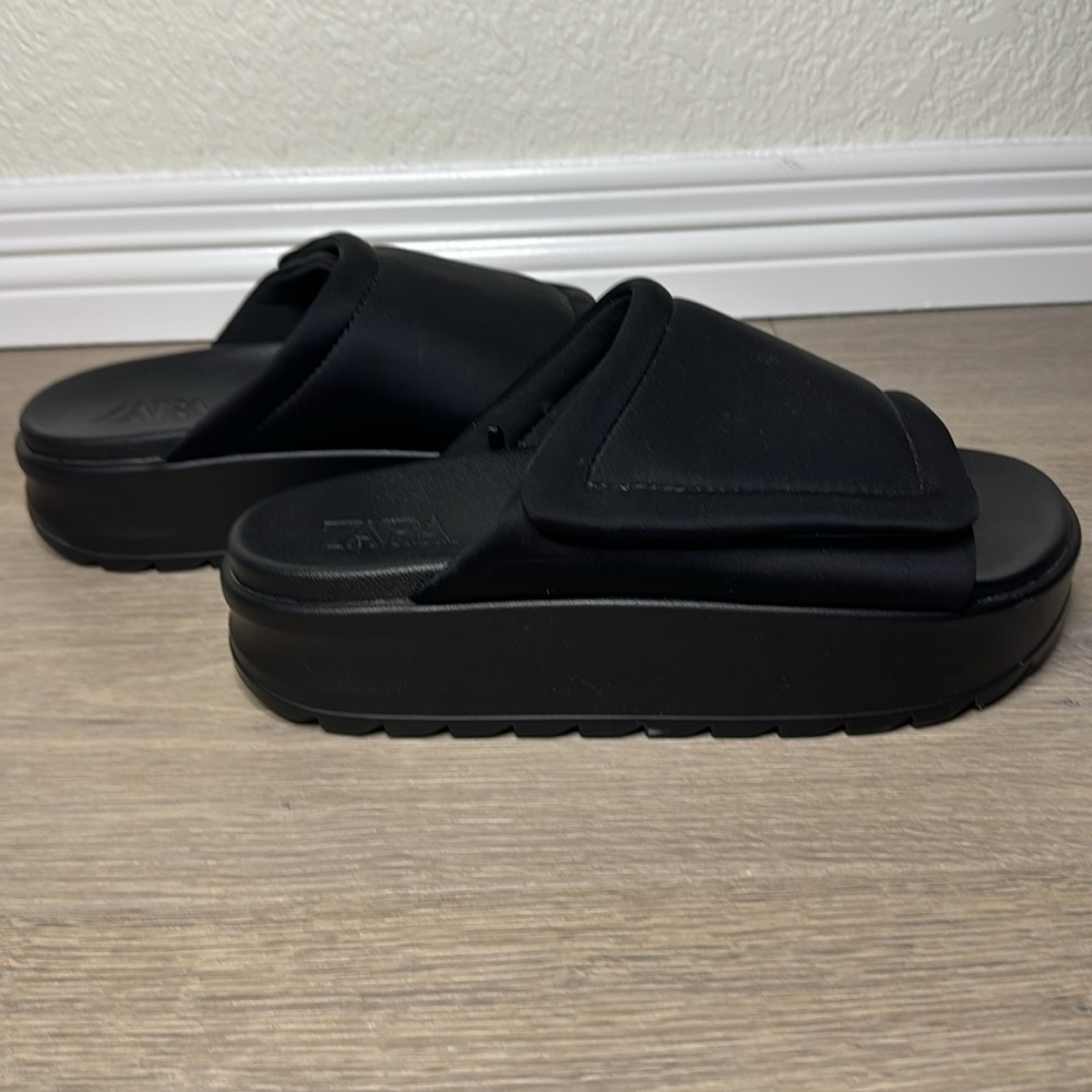 Zara platform sandals
